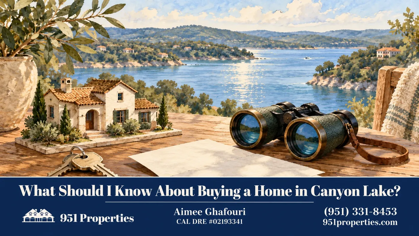Buyer research – illustration for “What Should I Know About Buying a Home in Canyon Lake?”