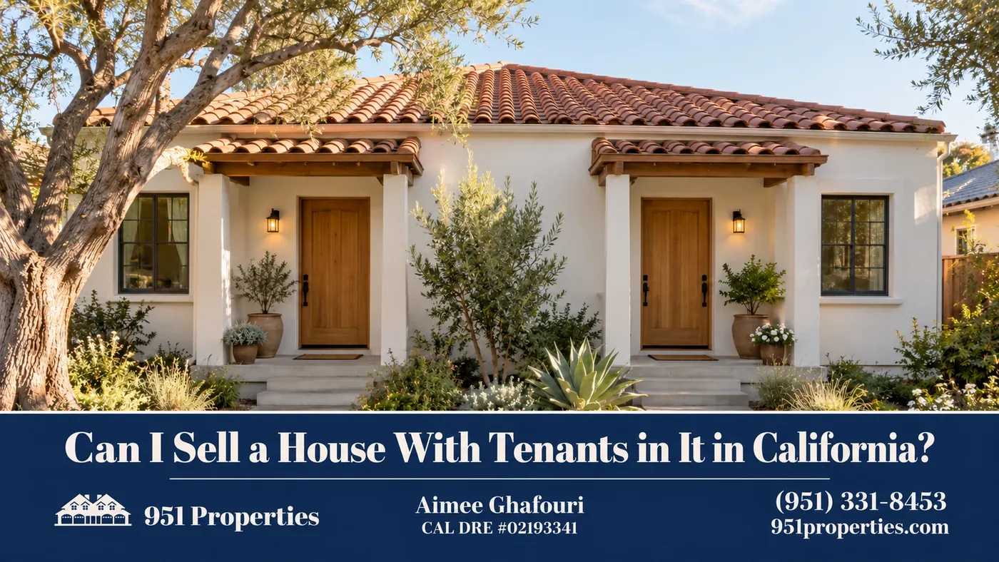 Occupied property – illustration for “Can I Sell a House With Tenants in It in California?”