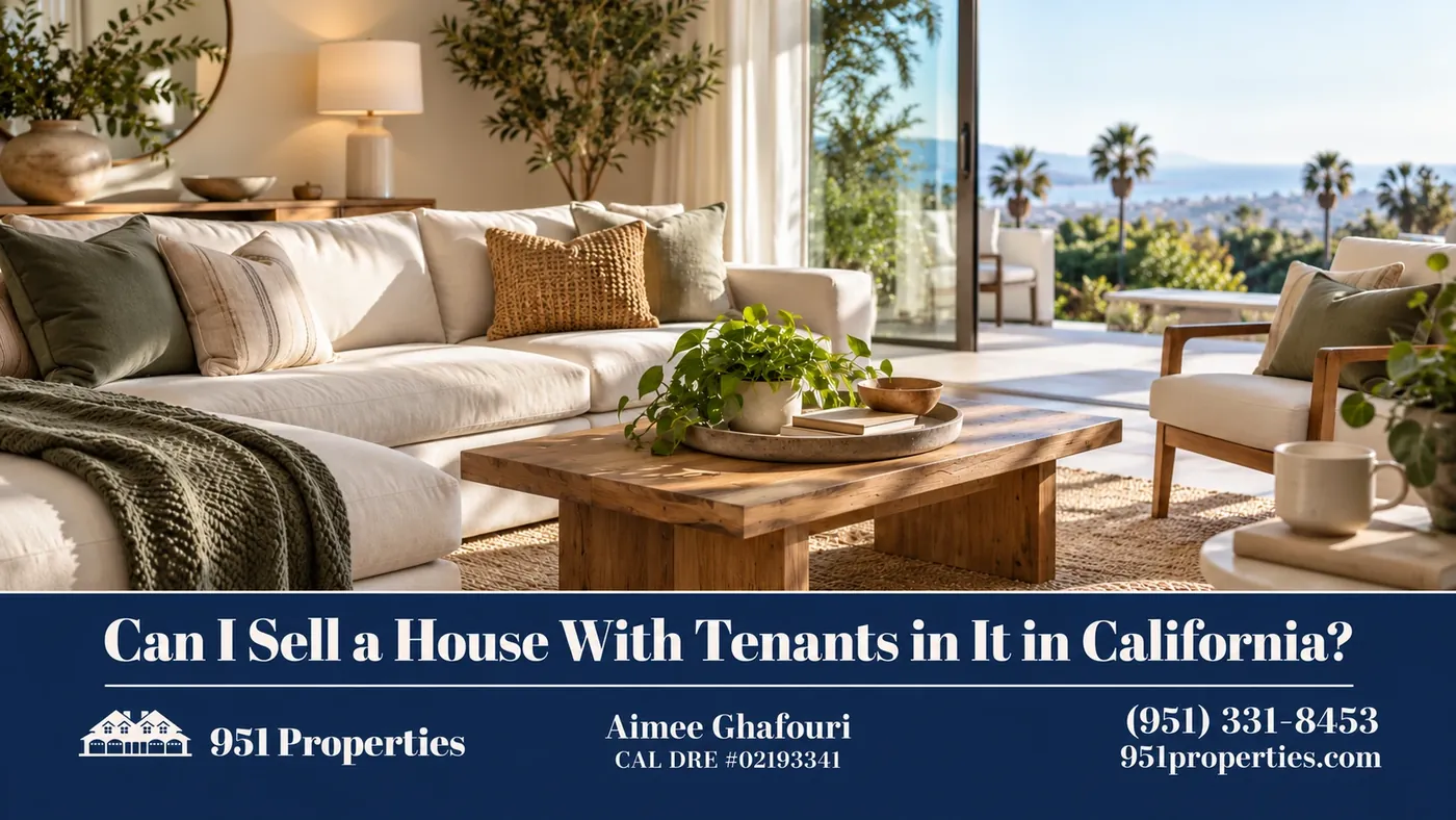 Respectful occupied interior – illustration for “Can I Sell a House With Tenants in It in California?”