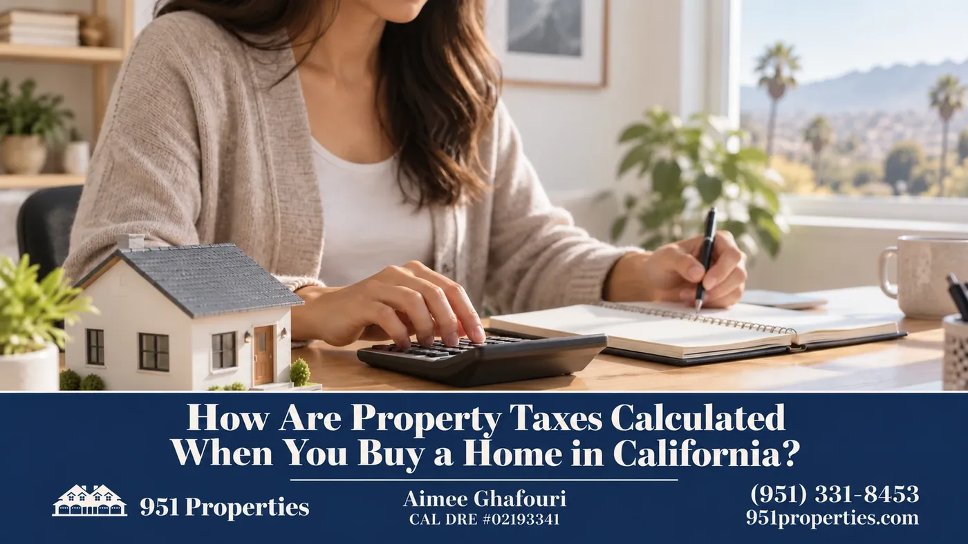Home ownership budgeting – illustration for “How Are Property Taxes Calculated When You Buy a Home in California?”