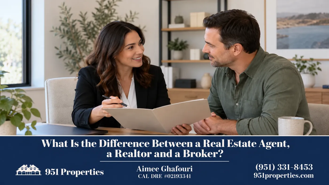 Professional property consultation – illustration for “What Is the Difference Between a Real Estate Agent, a Realtor and a Broker?”