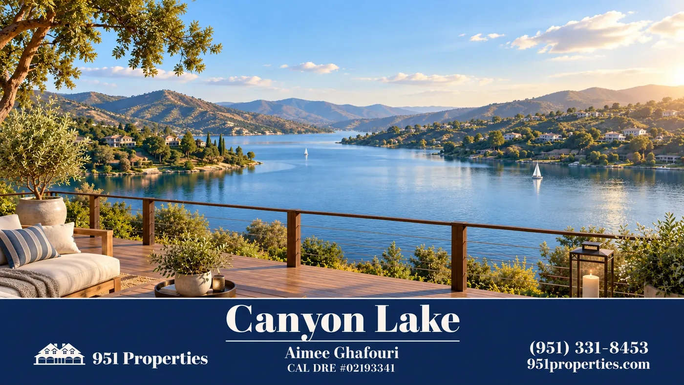 Canyon Lake real estate – landscape illustration | 951 Properties