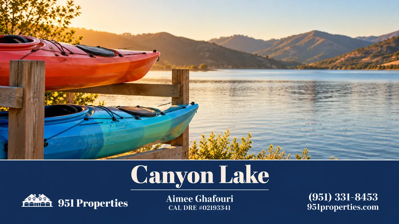 Canyon Lake real estate – local living detail illustration | 951 Properties