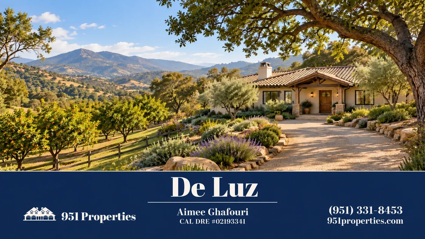 De Luz real estate – neighborhood lifestyle illustration | 951 Properties
