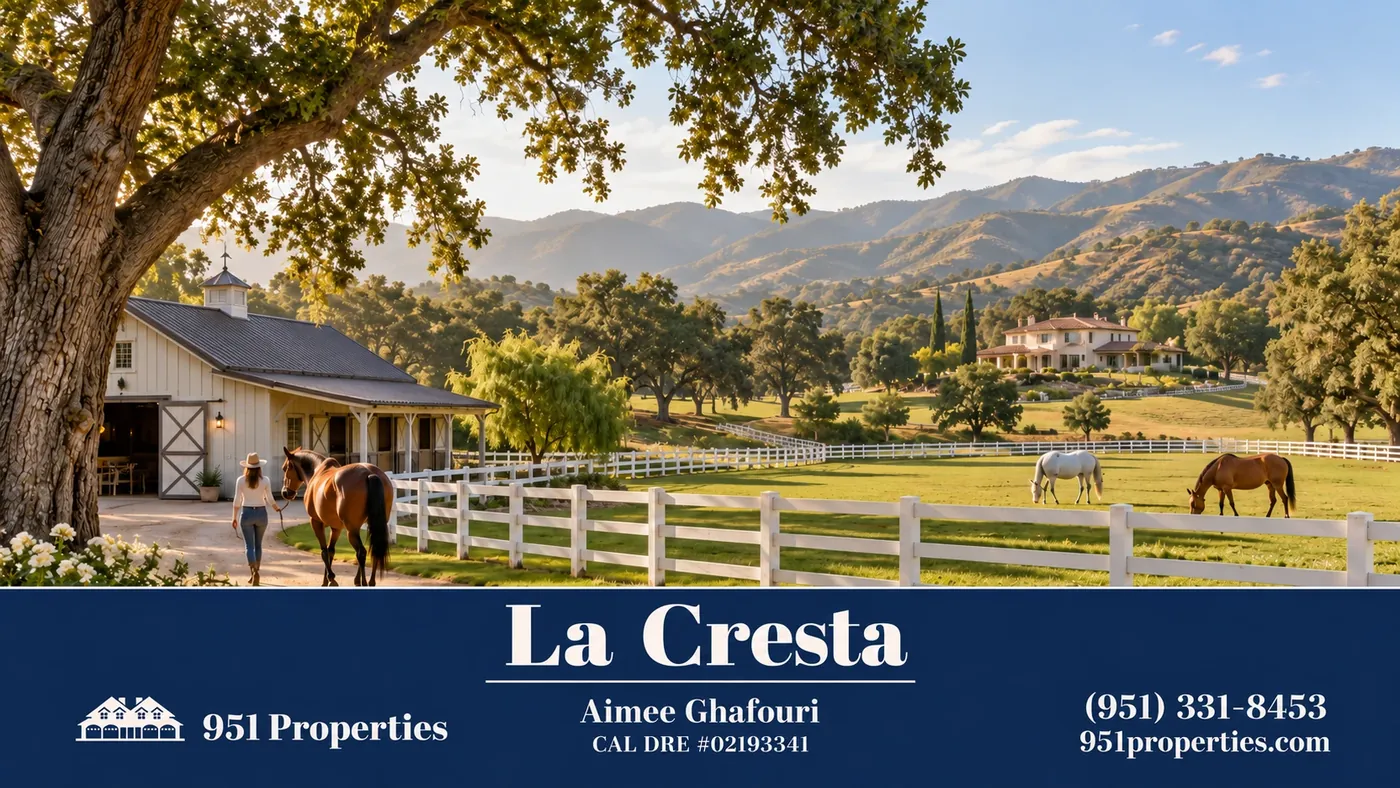 La Cresta real estate – neighborhood lifestyle illustration | 951 Properties
