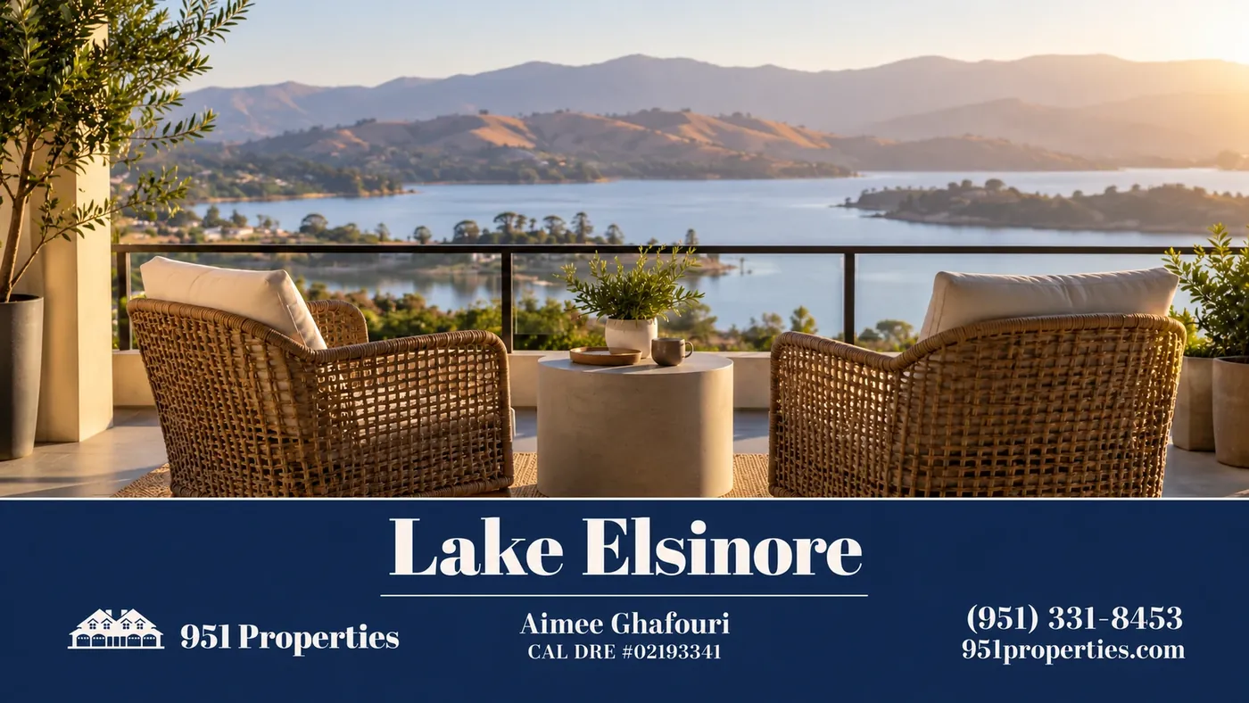 Lake Elsinore real estate – local living detail illustration | 951 Properties