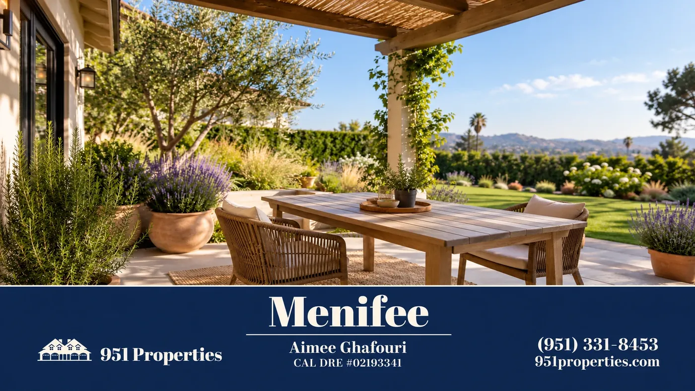 Menifee real estate – local living detail illustration | 951 Properties