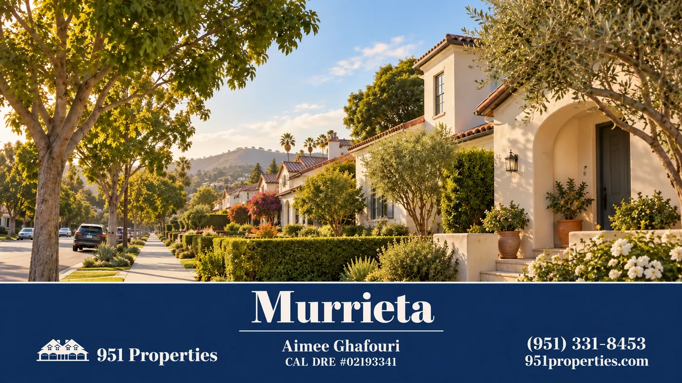 Murrieta real estate – neighborhood lifestyle illustration | 951 Properties