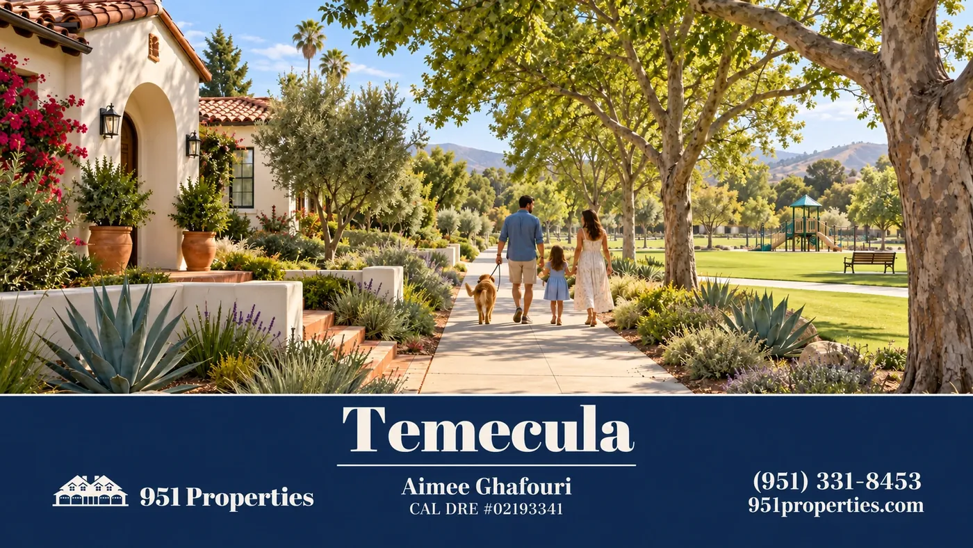 Temecula real estate – neighborhood lifestyle illustration | 951 Properties