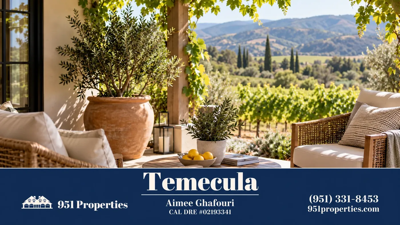 Temecula real estate – local living detail illustration | 951 Properties