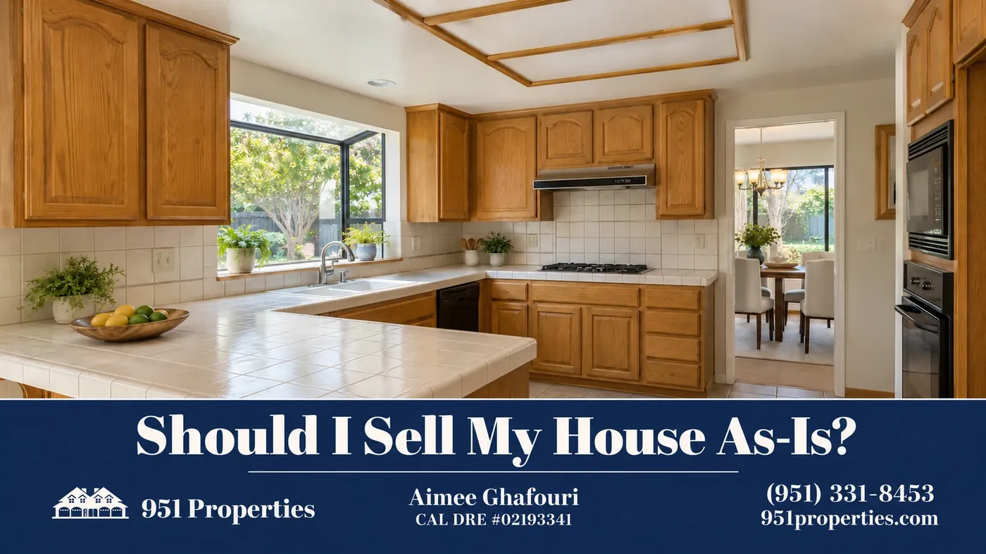 Original interior condition – illustration for “Should I Sell My House As-Is?”