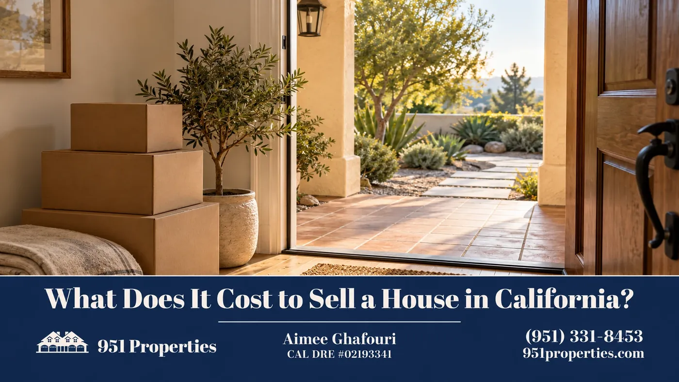 Moving expense – illustration for “What Does It Cost to Sell a House in California?”