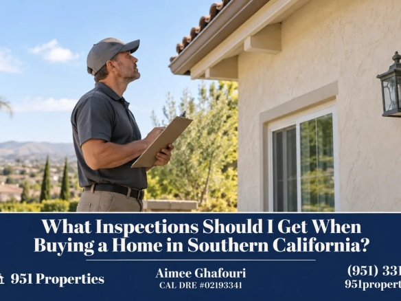 Exterior inspection – illustration for “What Inspections Should I Get When Buying a Home in Southern California?”