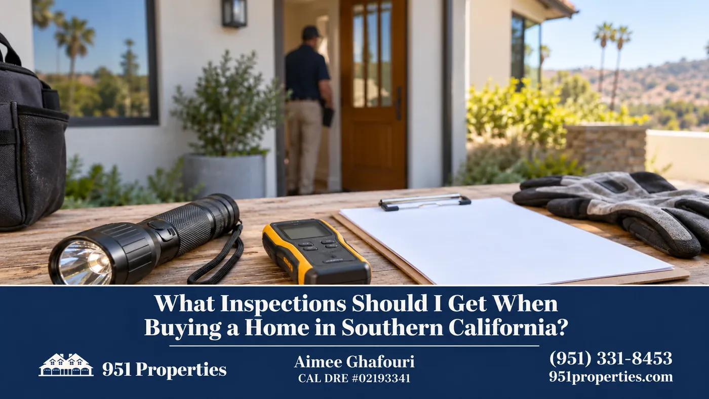 Inspection preparation – illustration for “What Inspections Should I Get When Buying a Home in Southern California?”