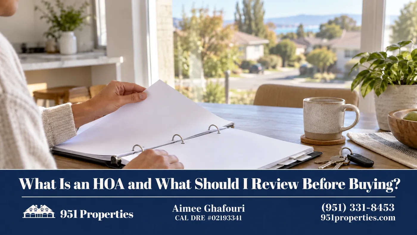 Reviewing community documents – illustration for “What Is an HOA and What Should I Review Before Buying?”