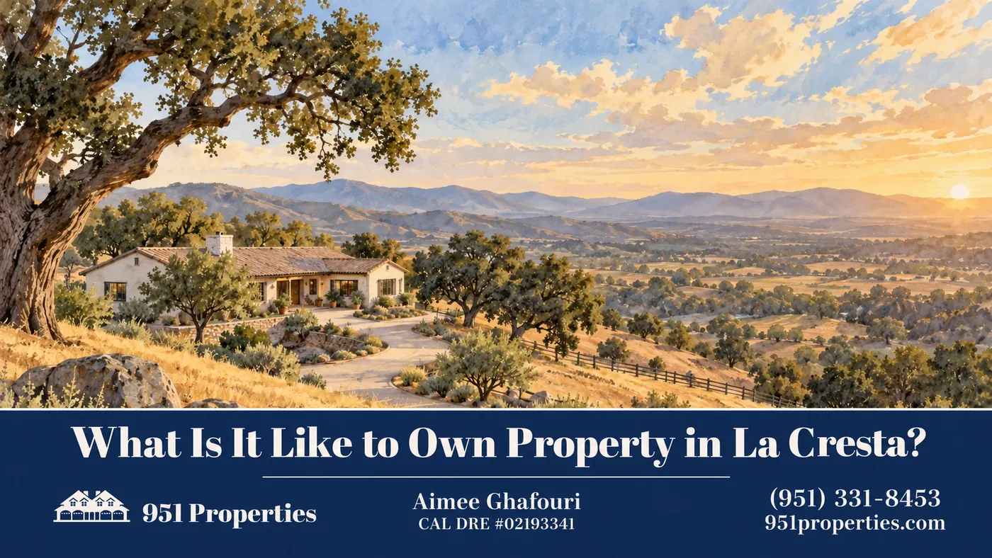 Country estate setting – illustration for “What Is It Like to Own Property in La Cresta?”