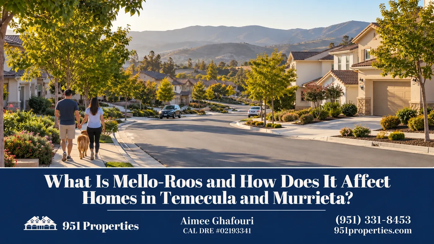 Neighborhood infrastructure – illustration for “What Is Mello-Roos and How Does It Affect Homes in Temecula and Murrieta?”